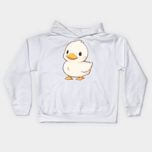 Cute little duck Kids Hoodie